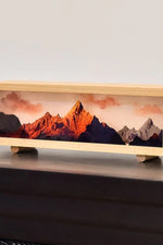 Sunlit Golden Mountain Table Lamp