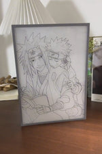 Naruto with Jiraiya