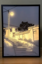 Luminescent™ - Light Luminescent Painting (New Version) street light 17*23cm